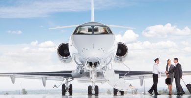 barridos electrónicos en aviones privados