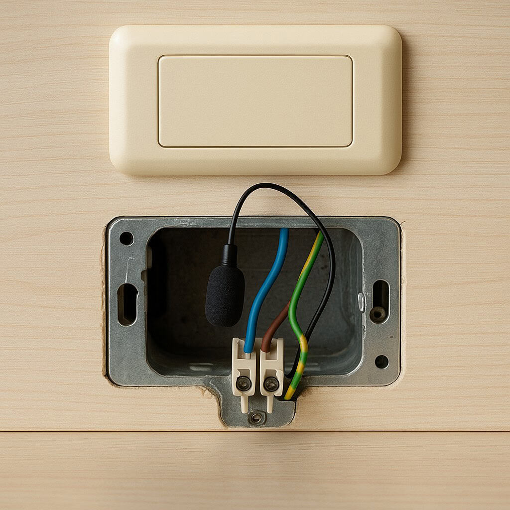 Micrófono localizado en Yate de lujo