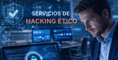 Servicios de hacking ético para empresas y pruebas de penetración para detectar vulnerabilidades de seguridad informática