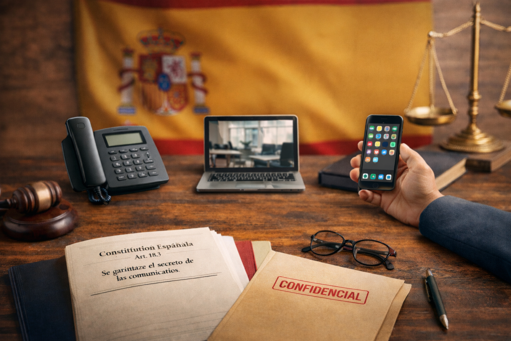 Escuchas telefónicas autorizadas